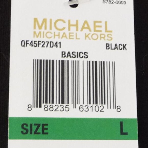MICHAEL KORS BLACK TOP WITH ZIPPERS LARGE - Picture 4 of 10